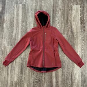 Mondetta‎ Outdoor Project Adventure Dark Orchid Jacket Hooded Softshell S/P VGUC